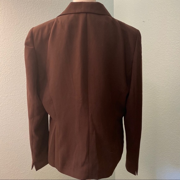 Norton McNaughton Vintage Zippered Jacket, Brown - Picture 5 of 6